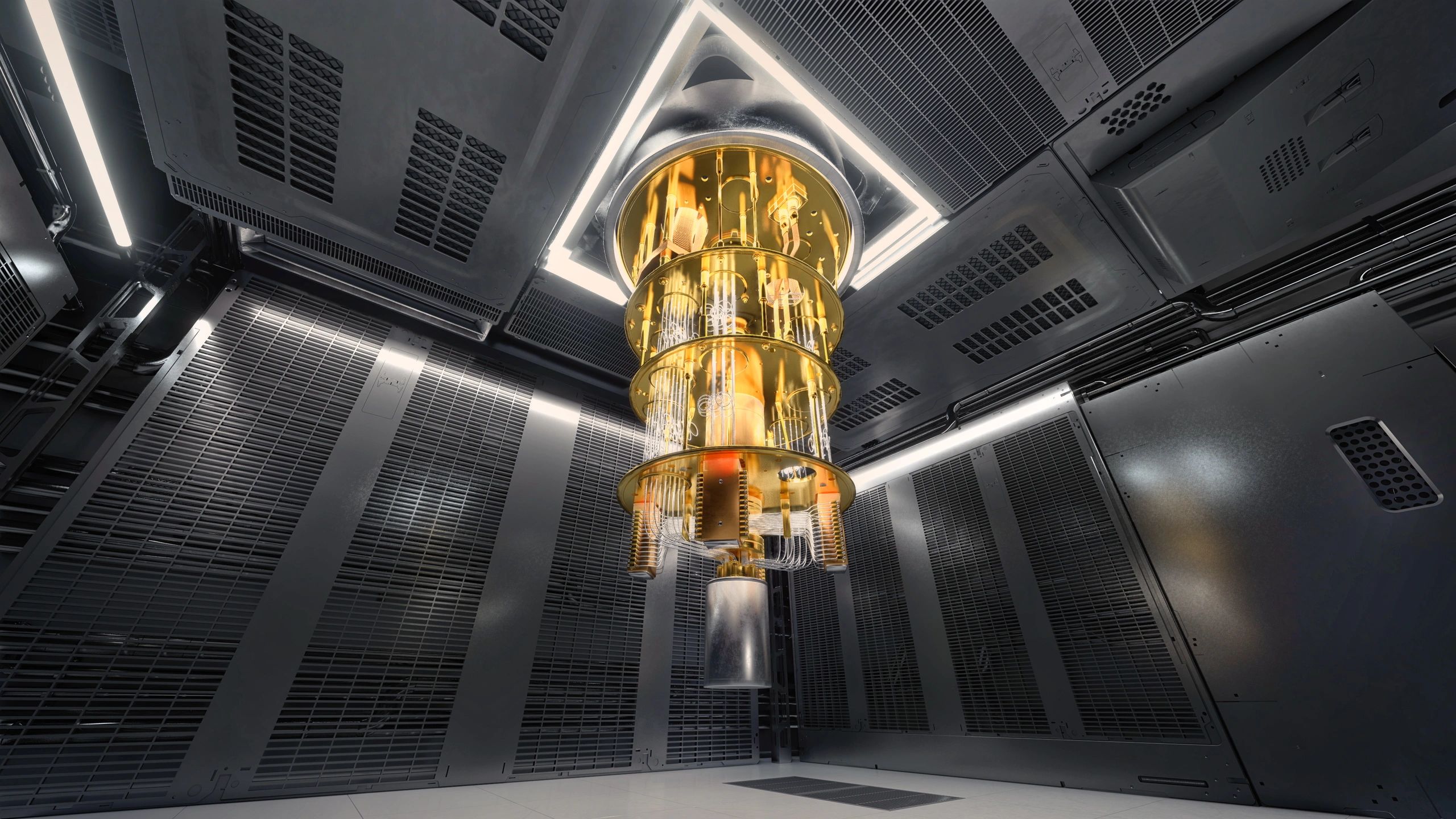 Modern semiconductor laboratory interior representing research and development